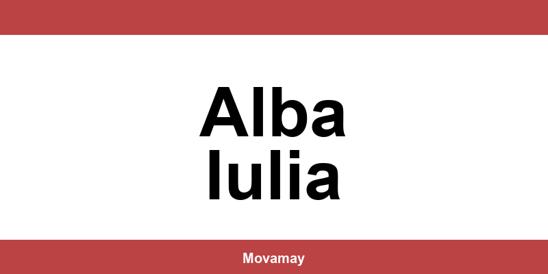 Informații de contact pentru depozitul Sameday în Alba Iulia
